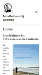 Mobile Screenshot of mindfulnessbijautisme.nl